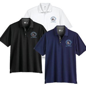 Polo shirts with Connors Memorial Fund logo