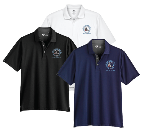 Polo shirts with Connors Memorial Fund logo